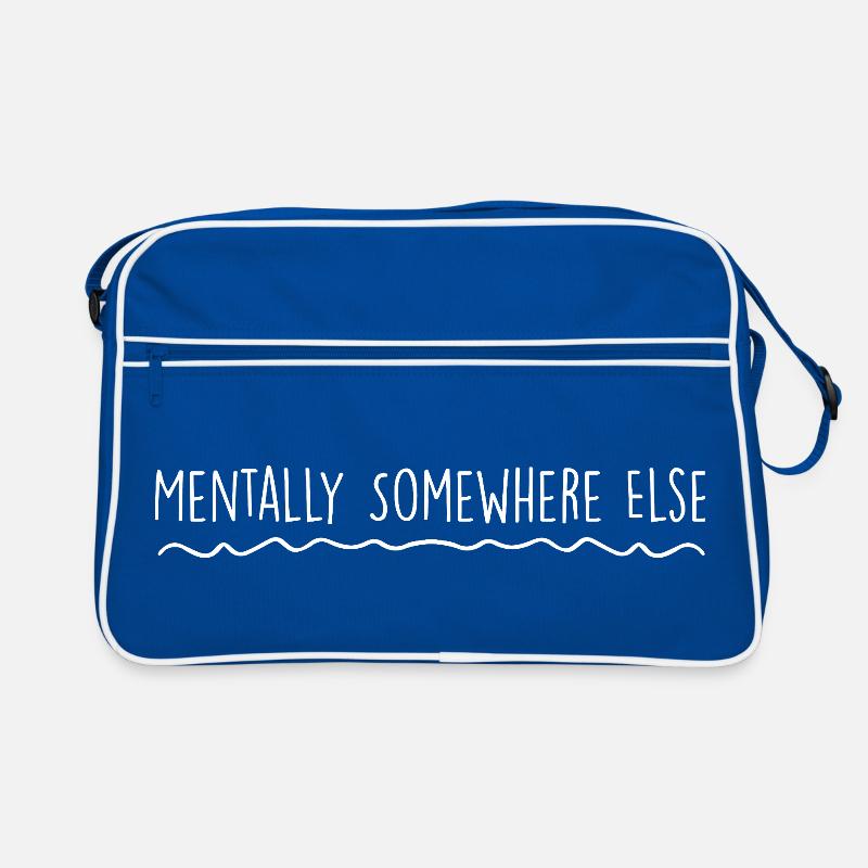Geistig woanders Retro Tasche