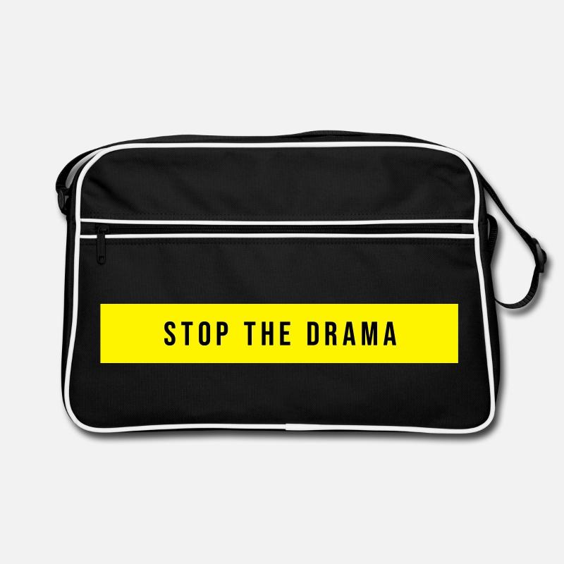Arrêtez le drame en disant Sac Retro