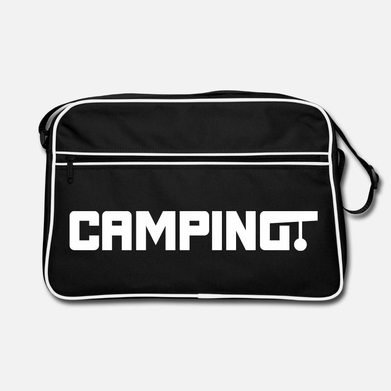 Camping Kupplung Caravan Fan Camper Urlaub Technik Retro Tasche