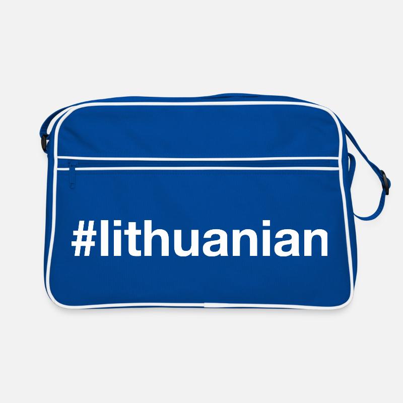 LITHUANIAN Lithuania Hashtag Retro Bag