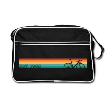 44e anniversaire en 1982 - Sac Retro - noir/blanc - Devant