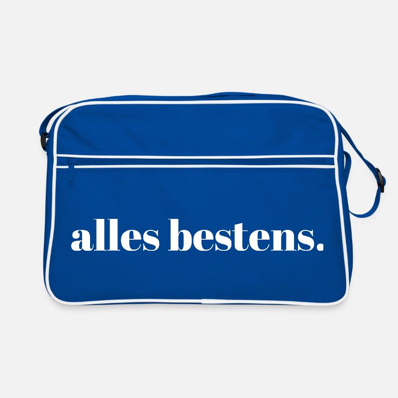 Everything is fine. | Minimalist statement design Retro Bag