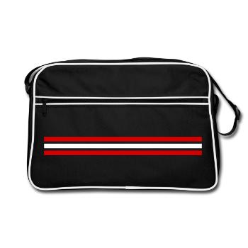 Austria Sports - Noir - Sac Retro - noir/blanc - Devant