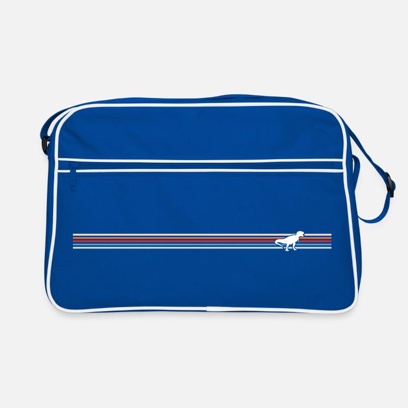 Colorful Stripe Greyhound Retro Bag