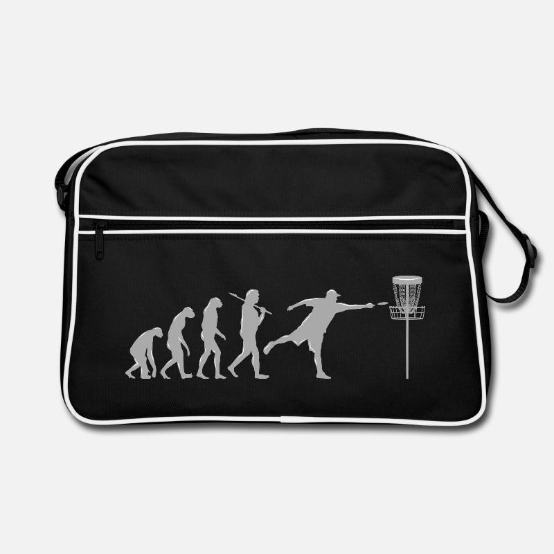 Disc Golf Evolution - Sac Retro - noir/blanc