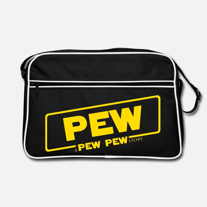 Une histoire de Pew Pew Sac Retro