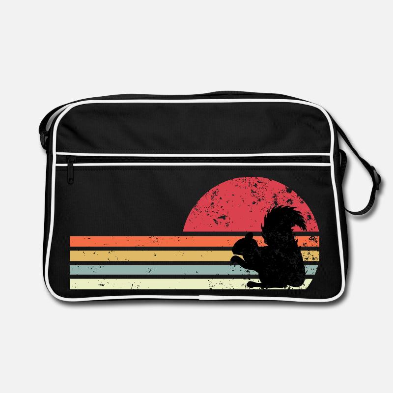 Retro-Eichhörnchen Retro Tasche