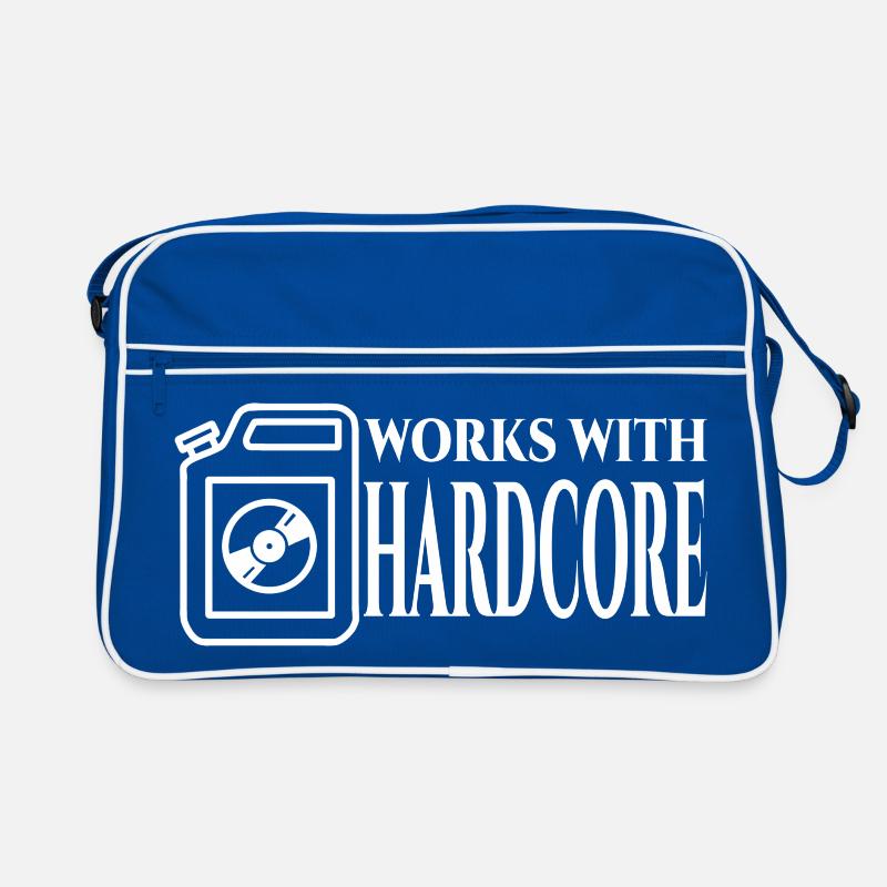 Hardcore white color Retro Bag