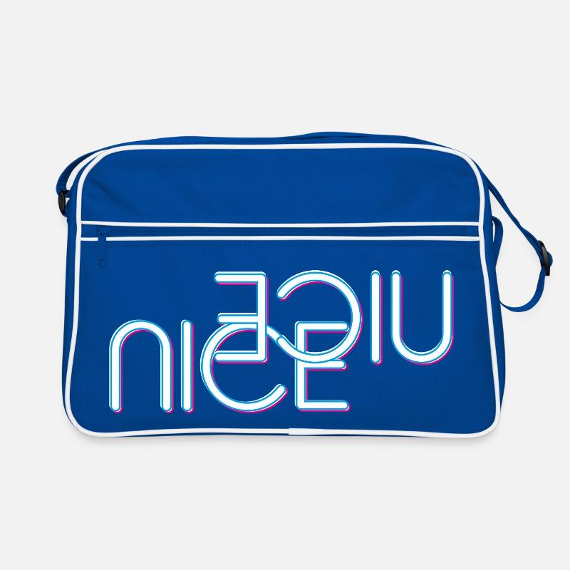 Nice lettering Retro Bag