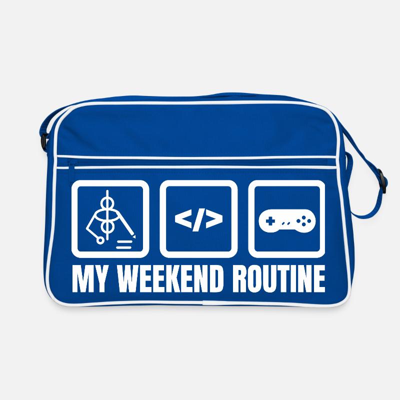Ma routine du week-end Sac Retro