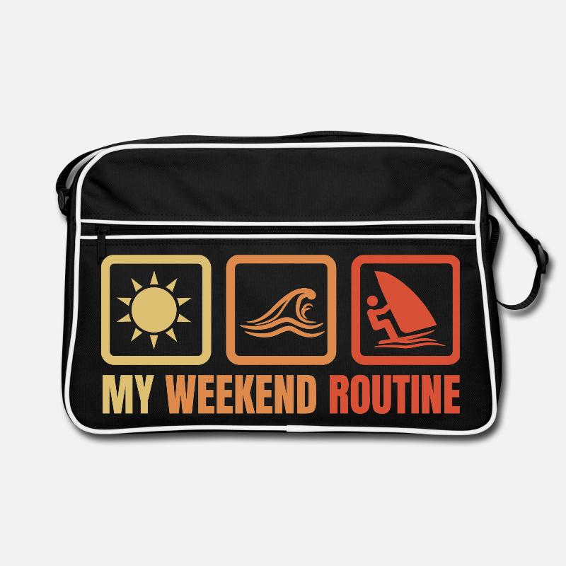 Week-end de planche à voile Sac Retro