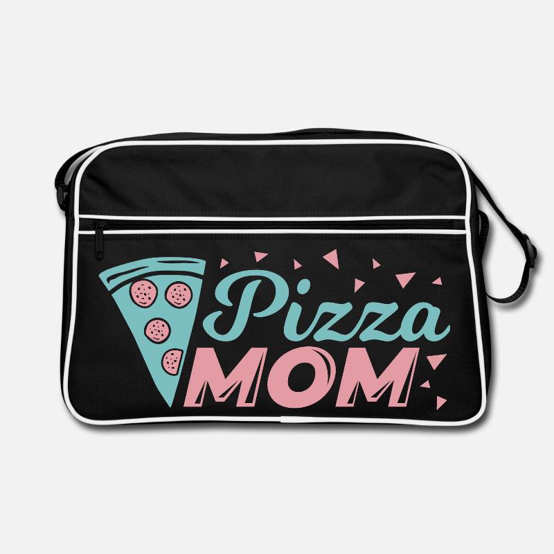 Pizza Mutter Retro Tasche
