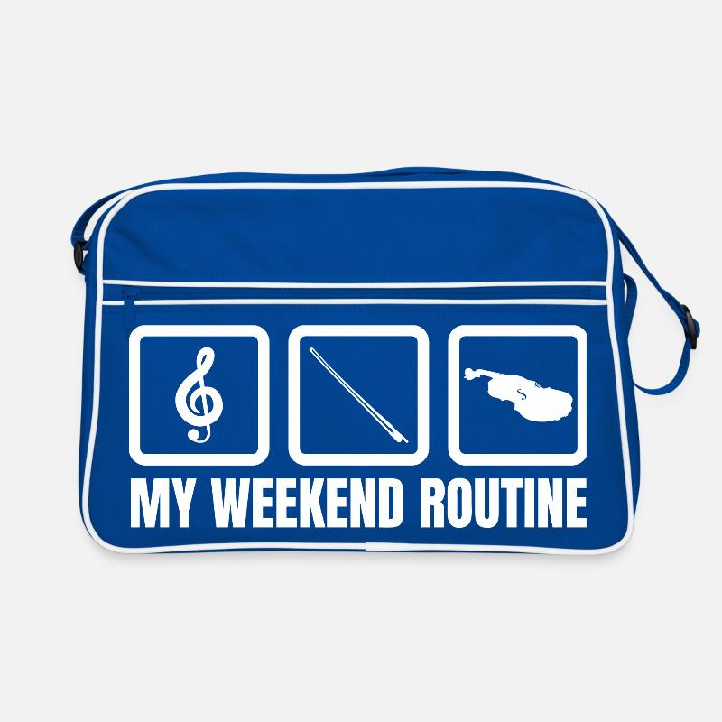 Violinisten Wochenende Retro Tasche