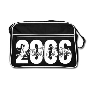 Edition limitée 2006 - Sac Retro - noir/blanc - Devant