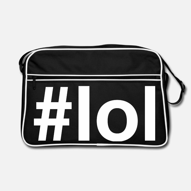 LOL Hashtag Retro Bag