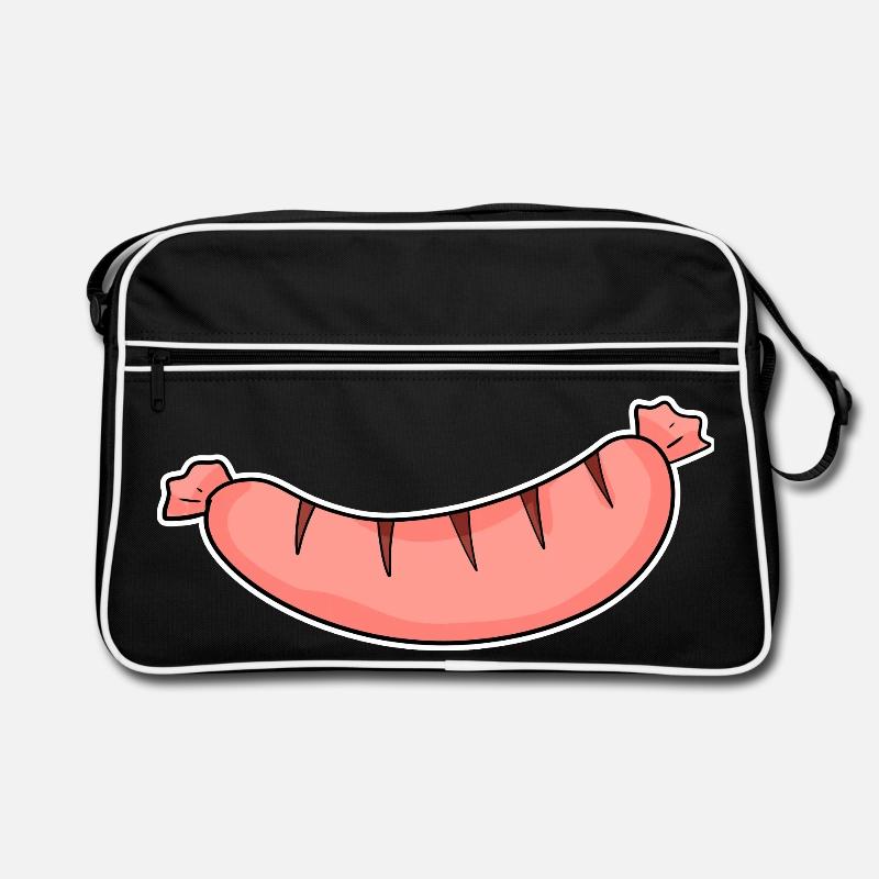 Motif de saucisse Sac Retro