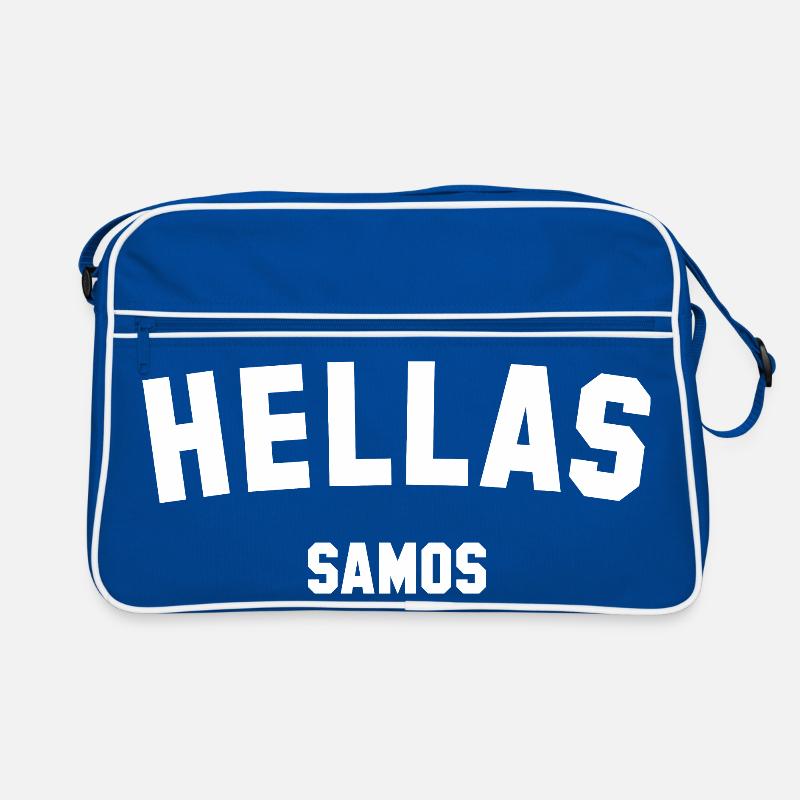 HELLAS SAMOS Grèce Sac Retro