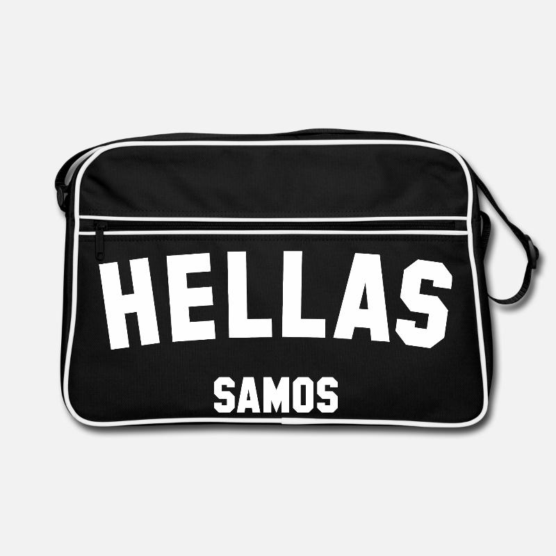 HELLAS SAMOS Griechenland Retro Tasche