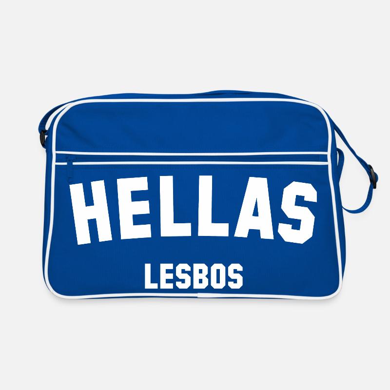 HELLAS LESBOS Grèce Sac Retro