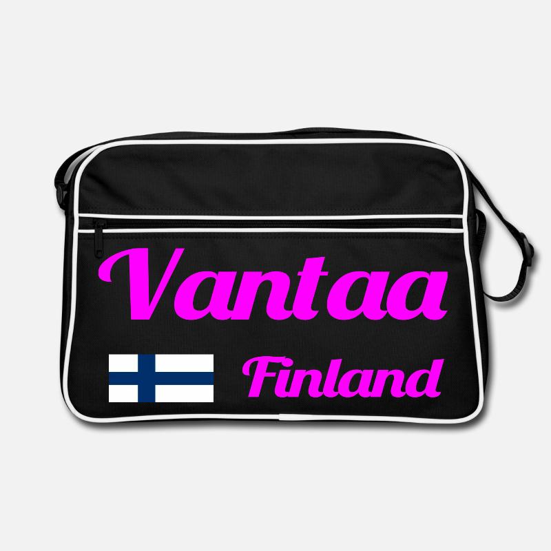 Vantaa Finlande Imprimer Sac Retro