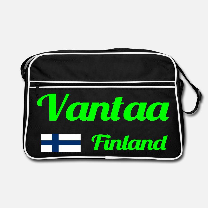 Vantaa Finlande Imprimer Sac Retro