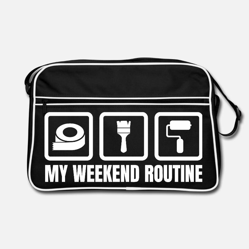 My Weekend Routine Retro Bag