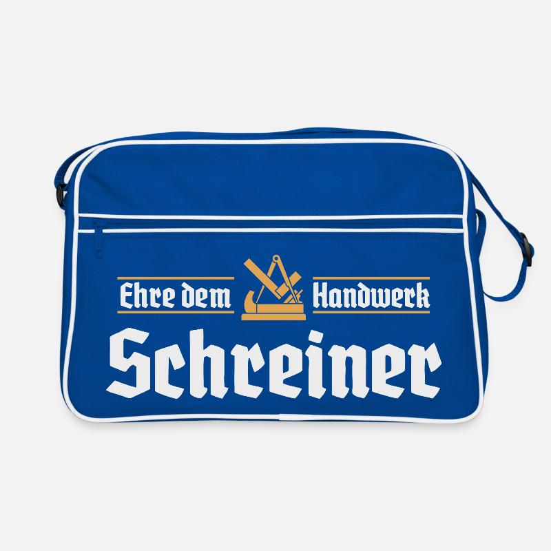 Charpentier Artisanat Guilde Signe Guilde Artisan Sac Retro