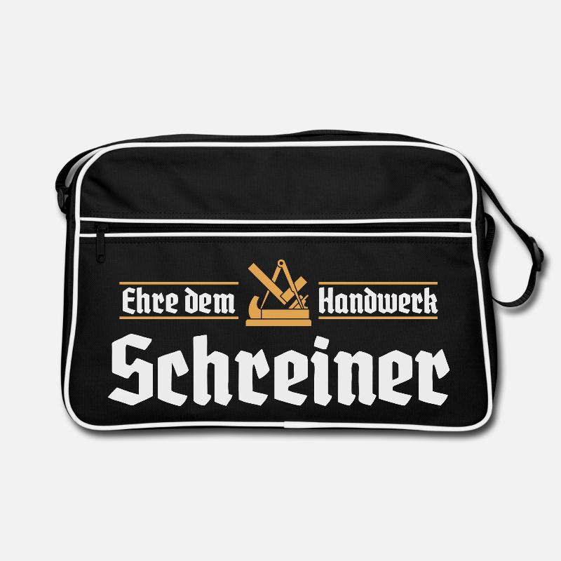Charpentier Artisanat Guilde Signe Guilde Artisan Sac Retro