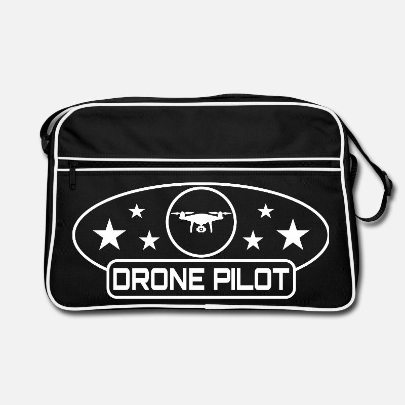 Drone Pilot Drohne Retro Tasche