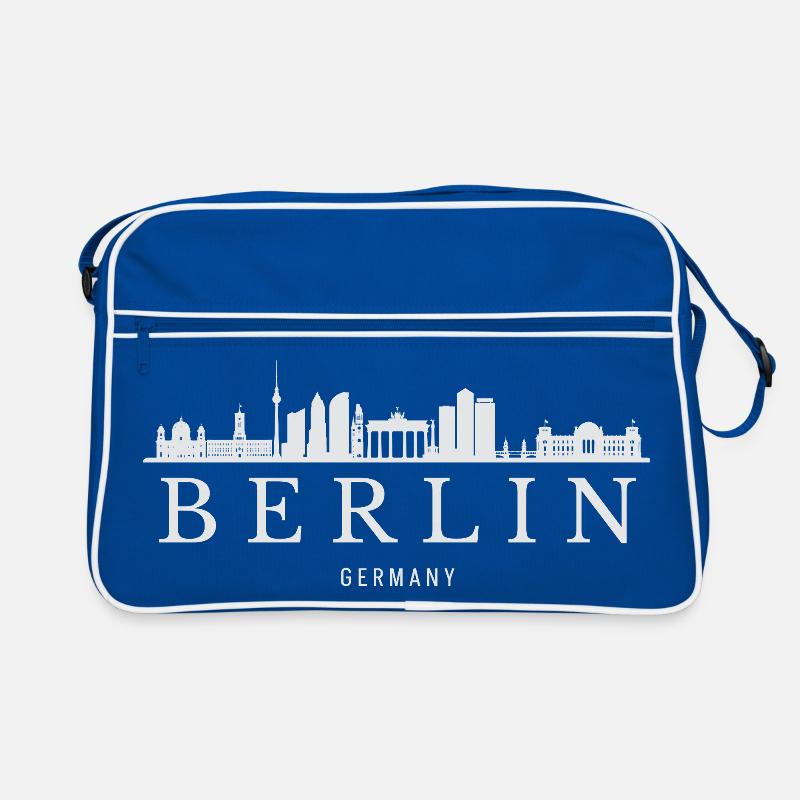 Berlin Skyline, Berlin Allemagne Sac Retro