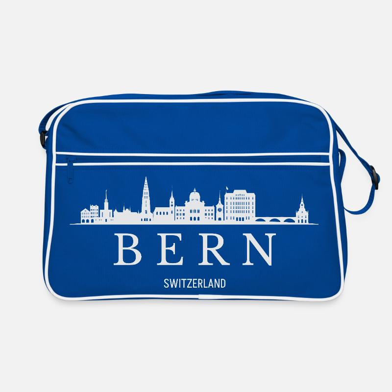 Silhouette de Berne, Berne Suisse Sac Retro