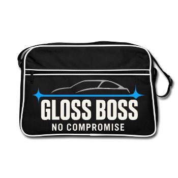 Auto Detailer Buffer Pro Paint - Retro Bag - black/white - Front