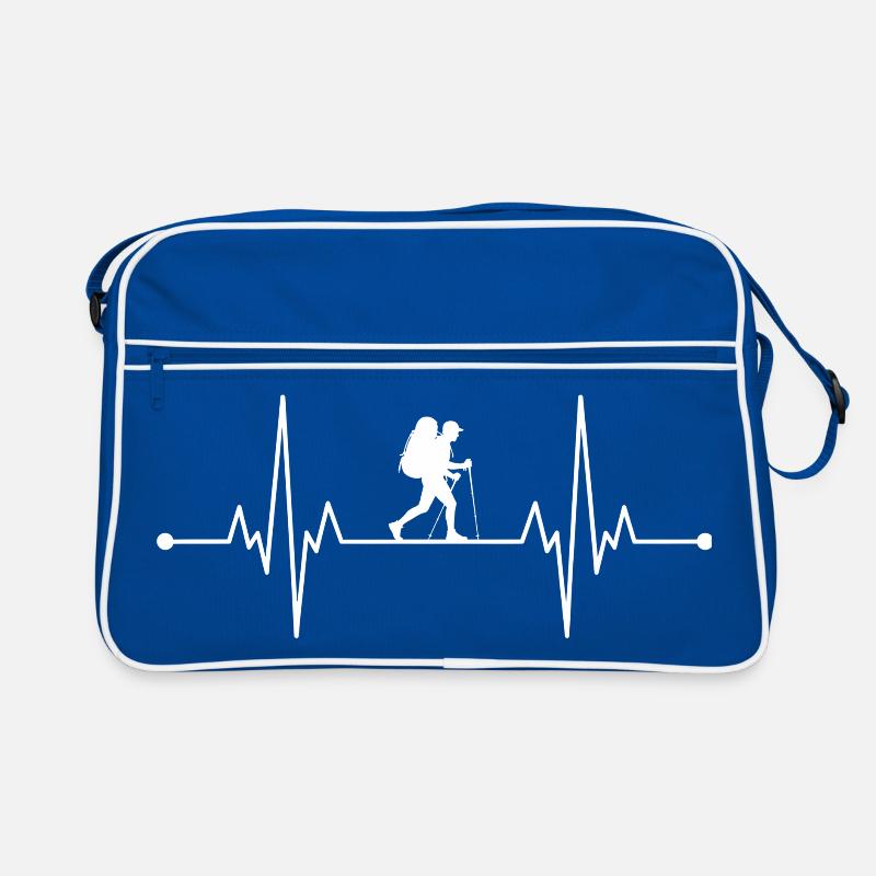 Heartbeat Path Hikers Retro Bag
