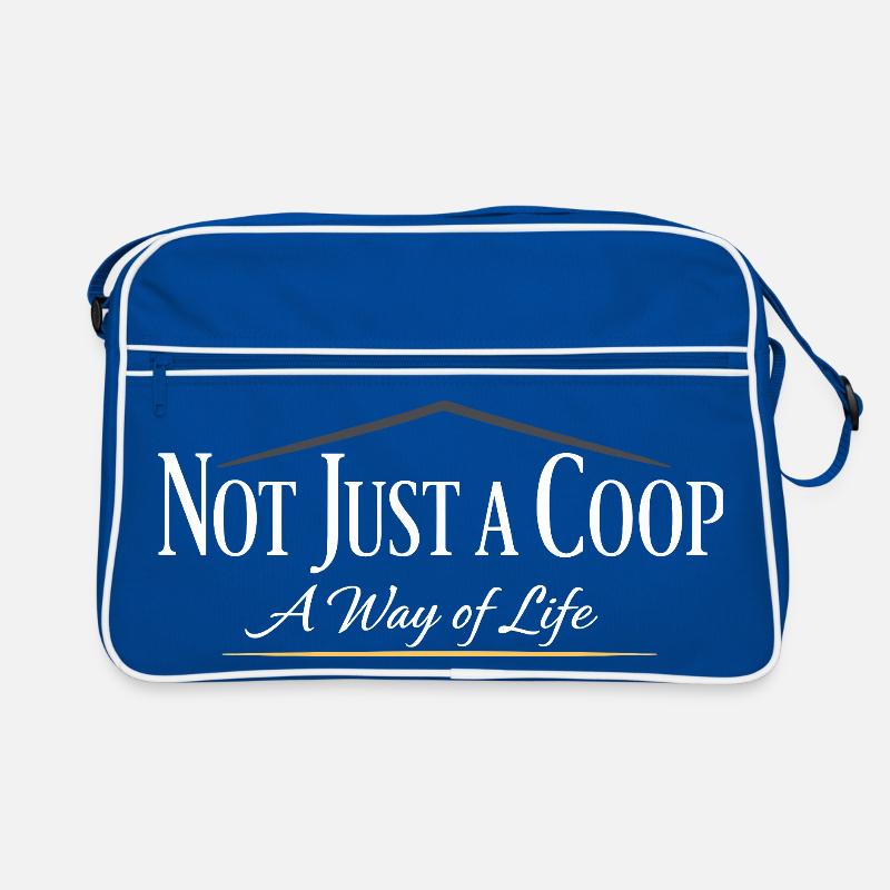 Poulets dans le jardin Style de vie poulet Sac Retro