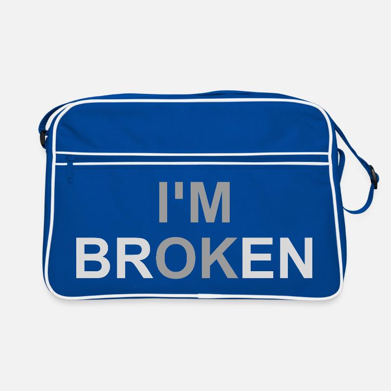 Mentally Broken Retro Bag