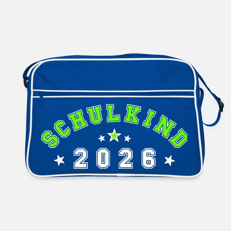 Schulkind 2026 Retro Tasche