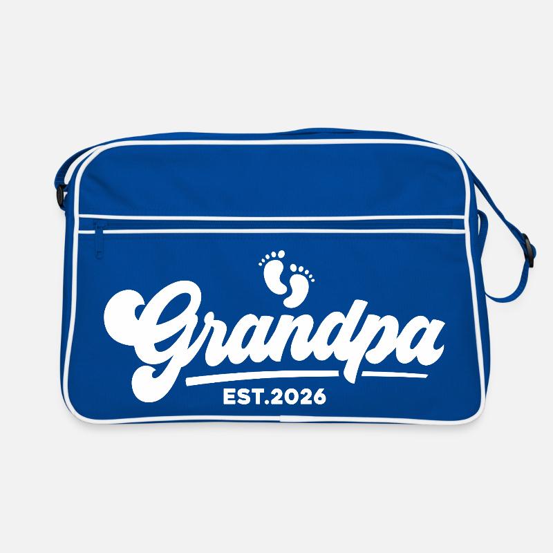 Opa 2026 - Stolzer Opa - Geschenkidee Retro Tasche
