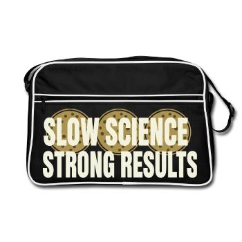 microbiology - Retro Bag - black/white - Front