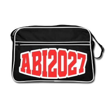 Abi 2027 - Sac Retro - noir/blanc - Devant