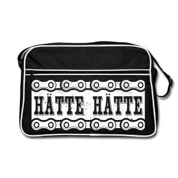 Bicycle chain - Retro Bag - black/white - Front
