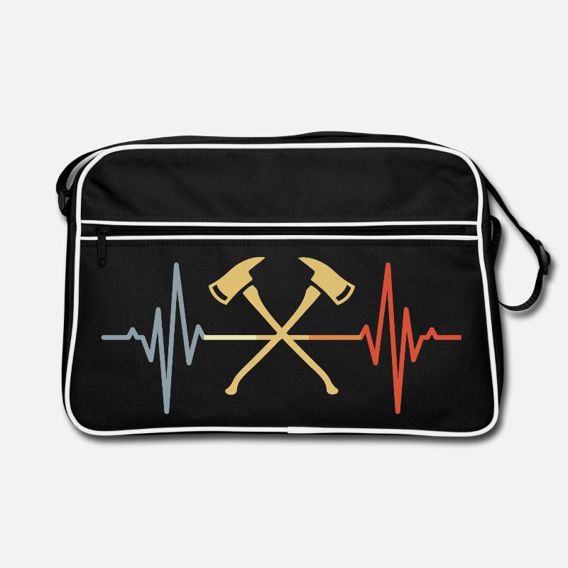 Fireman's Axe Heart Palpitations Retro Bag