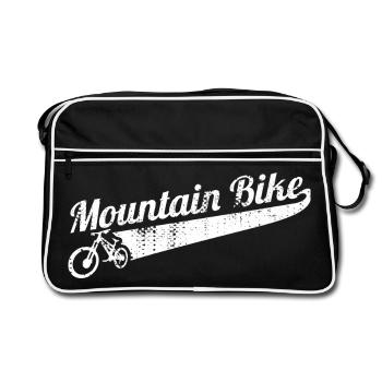 VTT ludique - Sac Retro - noir/blanc - Devant