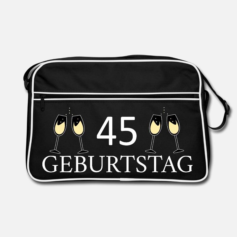 45e anniversaire 45 ans Sac Retro