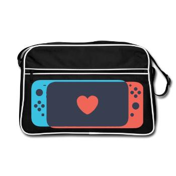 Switch Love - Retro Bag - black/white - Front