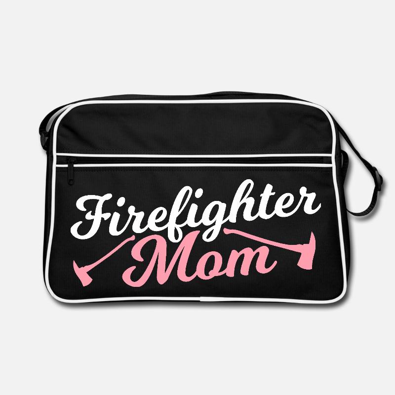 Feuerwehr Mama Retro Tasche