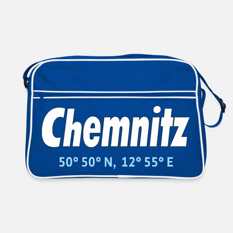 Chemnitz coordinates Retro Bag