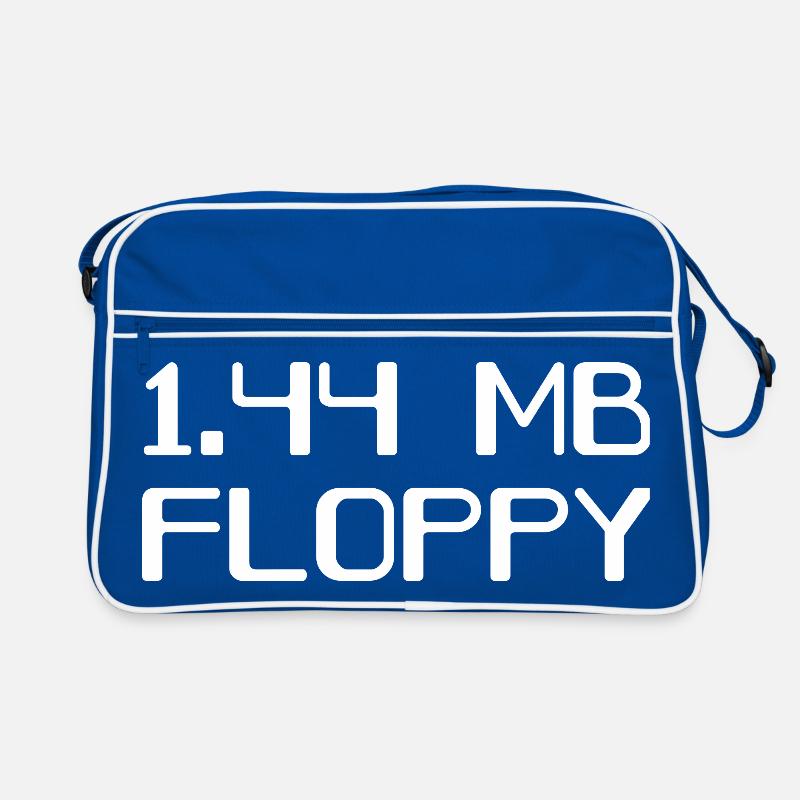 Floppy Disk 90er Jahre Speicher Retro Tasche