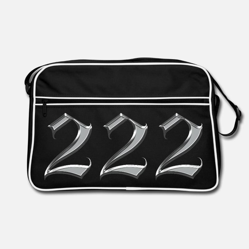Angel Number 222 Alignment  Retro Bag