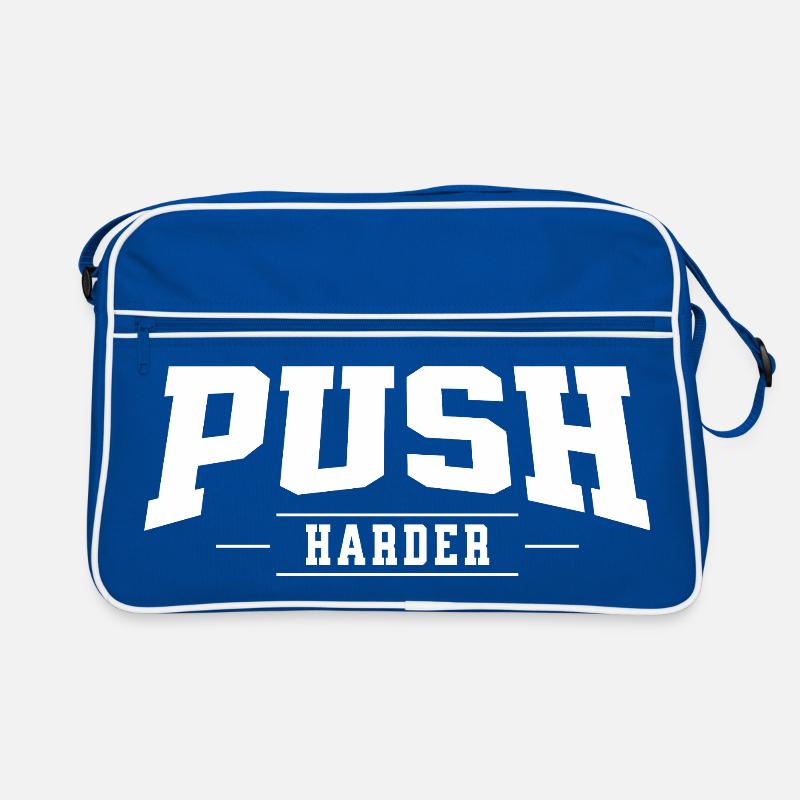 Push Harder Retro Tasche