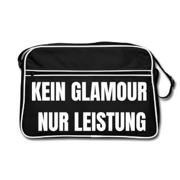Pas de glamour, juste de la performance | Chemise de travail - Sac Retro - noir/blanc - Devant